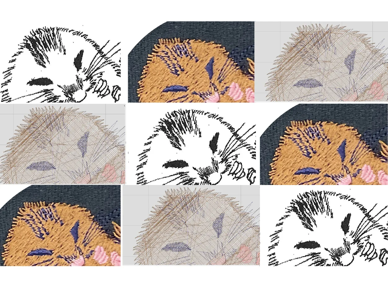 毛並みに注目！リアルすぎる刺繍　栃木県　那須塩原市　塩原温泉ビジターセンター　様
